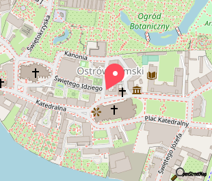 mapa lokalizacji Wieża widokowa archikatedry pw. św. Jana Chrzciciela
