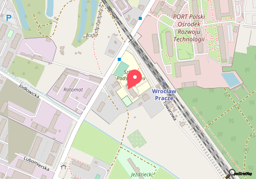 mapa lokalizacji Wroc-ek